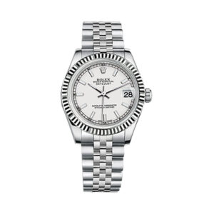 Datejust 31 178274 White Gold & Stainless Steel Watch (White)