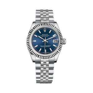 Datejust 31 178274 White Gold & Stainless Steel Watch (Blue)