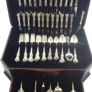 Old Colonial by Towle Sterling Silver Flatware Set Service 80 Pieces