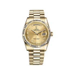 Day-Date 36 118238 Gold Watch (Champagne)