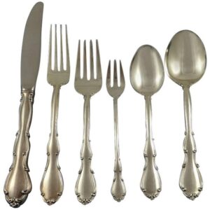 Fontana by Towle Sterling Silver Flatware Set For 12 Service 77 Pcs