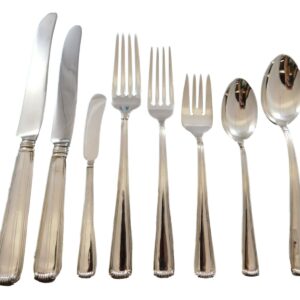 Marie Louise by Blackinton Sterling Silver Flatware Set Service 103 Pcs Dinner