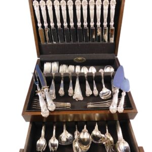 Georgian by Towle Sterling Silver Flatware Set for 12 Service 122 Pieces