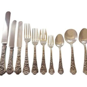 Cluny by Gorham Sterling Silver Flatware Set Service 153 pieces Dinner