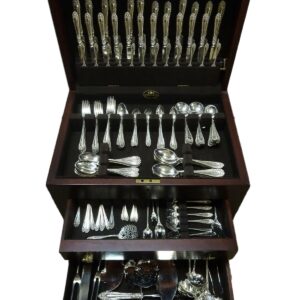 Kenilworth by International Sterling Silver Flatware Set Service 200 Pieces Huge