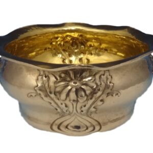 Martele by Gorham Sterling Silver Child’S Bowl w/Hand Chased Daisy Motif