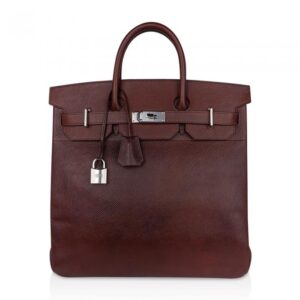 Birkin Volynka Hac 40 Limited Edition Bag Terre Palladium Hardware