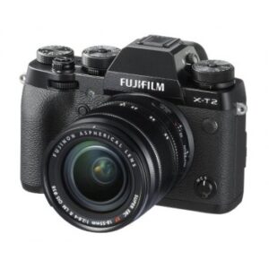 Fujifilm X-T2 Mirrorless Digital Camera with 18-55mm F2.8-4.0 R LM OIS Lens