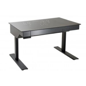 Full Custom PC Lian-Li DK-04 Electrical height adjustable computer table