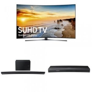 Samsung UN78KS9800 Curved 78-Inch 4K Ultra HD Smart LED TV Home Theater Bundle