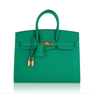 Kelly Bag 25cm Vert Jade Green Epsom Gold Hardware